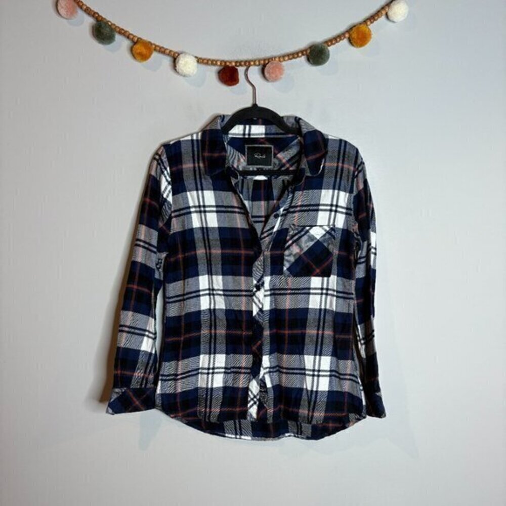 Rails plaid button down shirt